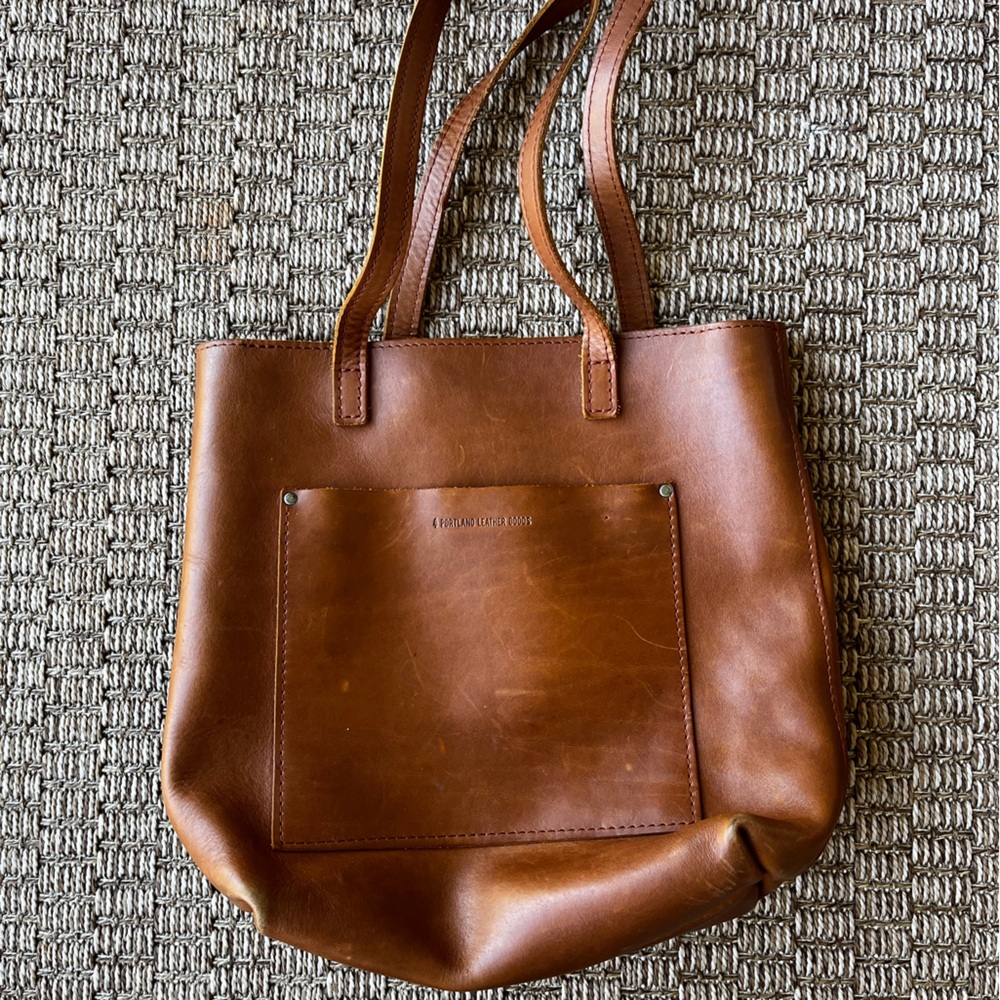 Portland Leather Tote Bag